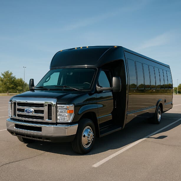 El Paso Coach Bus Service 18 Passenger Minibus