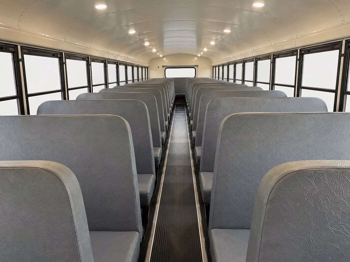 school bus interior